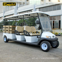 EXCAR 48В батареей 4 мест электрический гольф-кары клуба автомобилей с грузовой коробкой